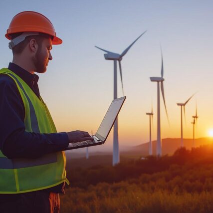 wind turbine farm job engineer